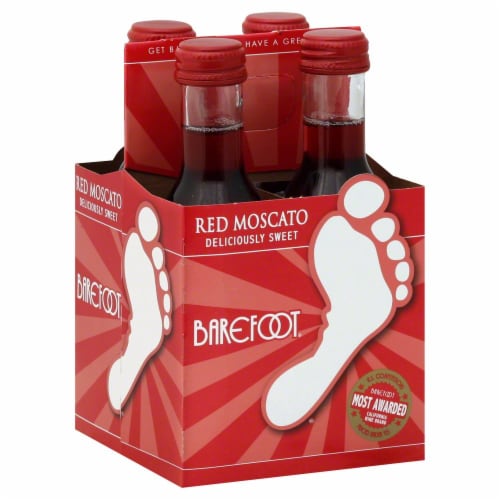 Barefoot Cellars Red Moscato California Wine Perspective: front