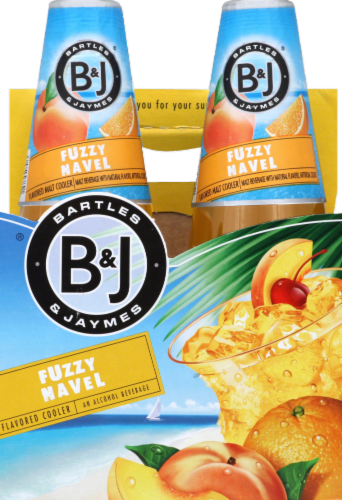 Bartles & Jaymes Fuzzy Navel Coolers Perspective: front