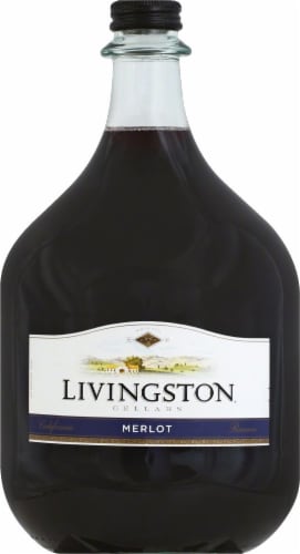 Livingston Cellars Merlot Red Wine 3L Perspective: front