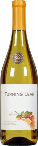 Turning Leaf Vineyards Chardonnay California White Wine Perspective: front