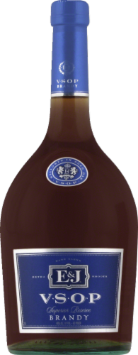 E&J VSOP Brandy Perspective: front