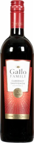 Gallo Family Vineyards Cabernet Sauvignon California Red Wine Perspective: front