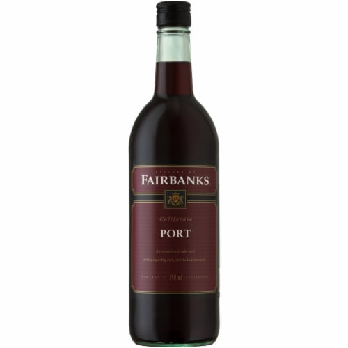 Fairbanks Port Dessert Wine Perspective: front