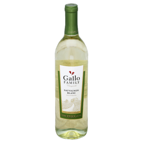 Gallo Family Vineyards Sauvignon Blanc White Wine 750ml Perspective: front