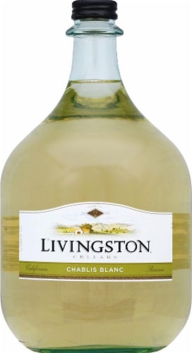 Livingston Cellars Chablis Blanc White Wine 3L Perspective: front
