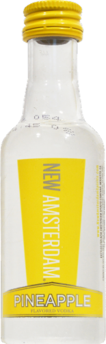 New Amsterdam Pineapple Flavored Vodka Perspective: front