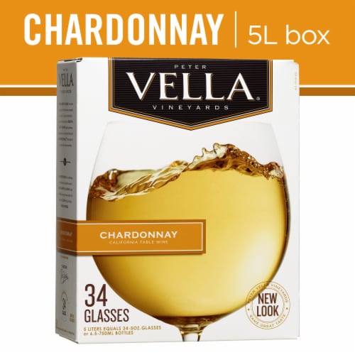 Peter Vella Chardonnay White Box Wine