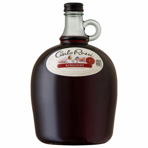 Carlo Rossi® Burgundy Wine Perspective: front