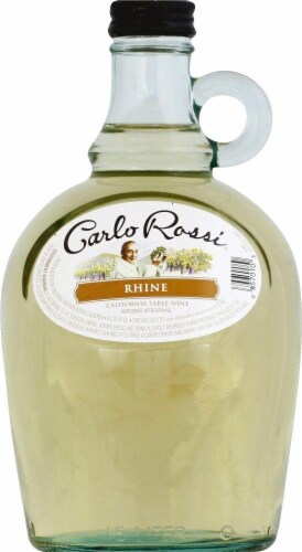 Carlo Rossi Rhine White Wine Perspective: front