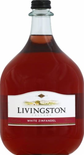 Livingston Cellars White Zinfandel Wine 3L Perspective: front