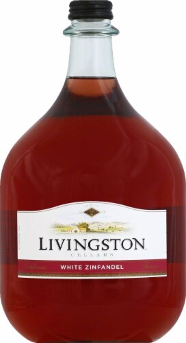 Livingston Cellars White Zinfandel California Rose Wine Perspective: front