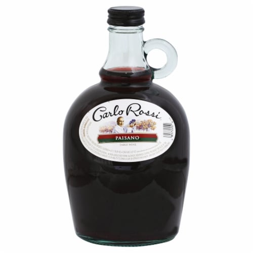 Carlo Rossi Paisano California Red Wine Perspective: front