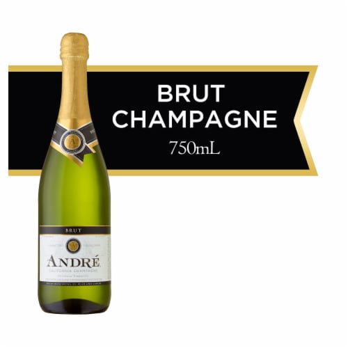 Andre Brut Champagne Sparkling Wine Perspective: front