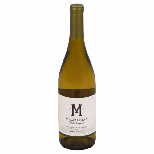 MacMurray Estate Russian River Valley Pinot Gris White Wine 750ml Perspective: front