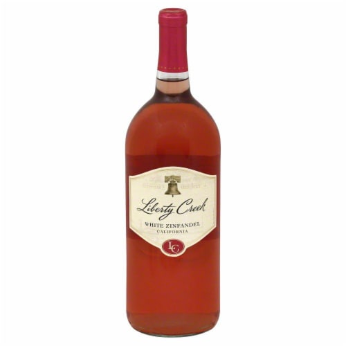 Liberty Creek Vineyards White Zinfandel California Wine Perspective: front
