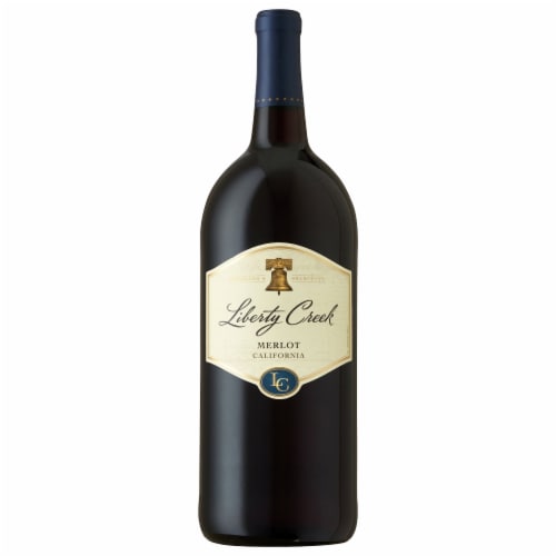 Liberty Creek® Vineyards Merlot California Red Wine Perspective: front