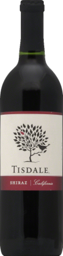 Tisdale Vineyards Shiraz California Red Wine Perspective: front