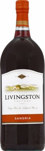 Livingston Cellars Sangria California Red Wine Perspective: front