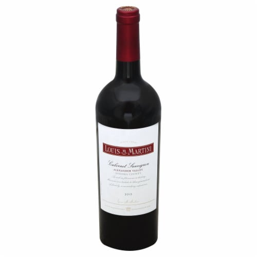Louis M. Martini Alexander Valley Cabernet Sauvignon Red Wine 750ml Perspective: front