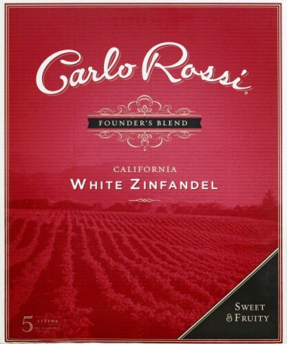 Carlo Rossi Founder’s Blend White Zinfandel Perspective: front
