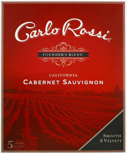 Carlo Rossi Cabernet Sauvignon Box Red Wine Perspective: front