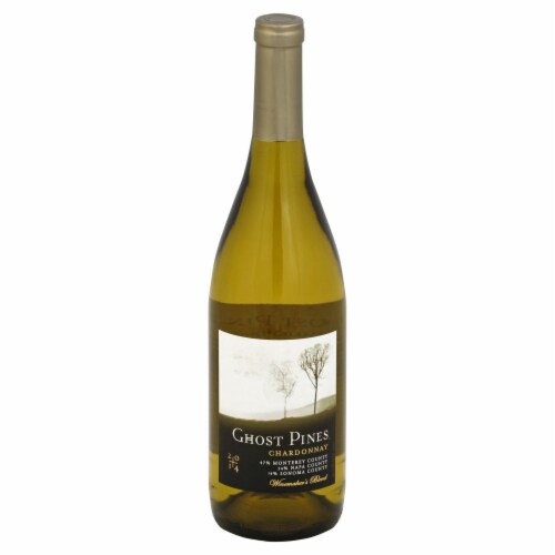 Ghost Pines Chardonnay California White Wine Perspective: front
