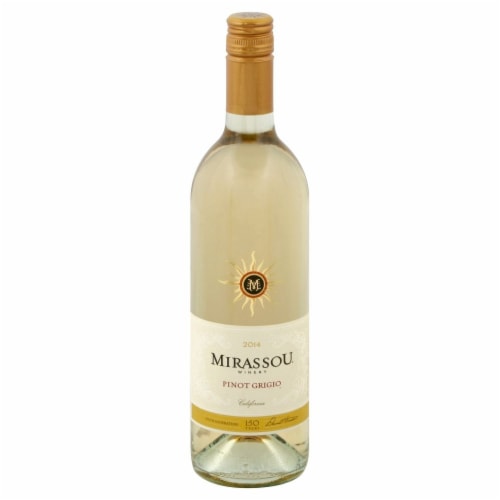 Mirassou Pinot Grigio California White Wine Perspective: front