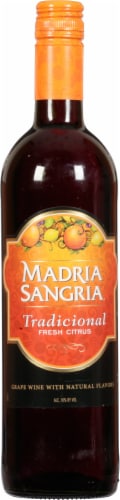 Madria Sangria Red Wine Perspective: front