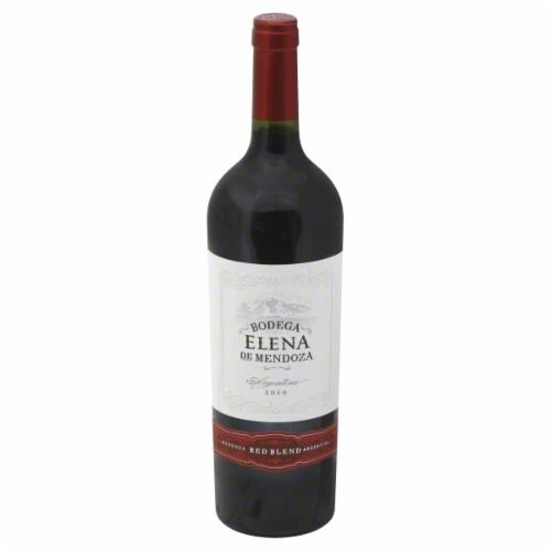 Bodega Elena De Mendoza Red Blend Perspective: front