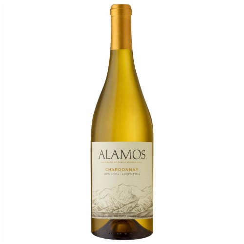 Alamos® Chardonnay White Wine Perspective: front