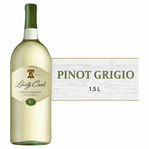 Liberty Creek® Vineyards Pinot Grigio California White Wine Perspective: front