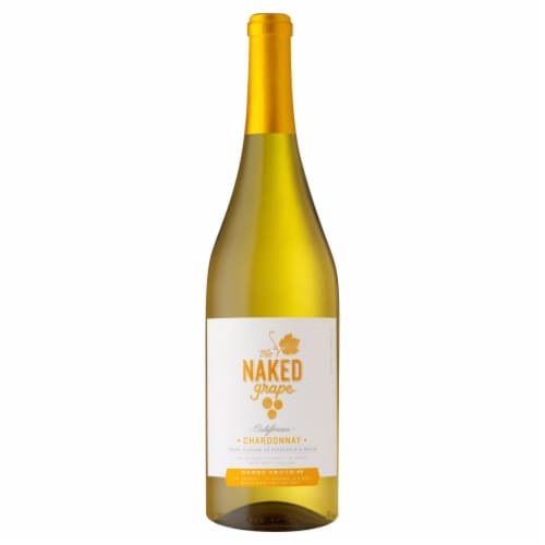 The Naked Grape Chardonnay White Wine 750ml Perspective: front
