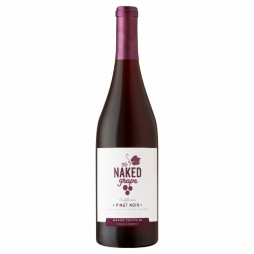 The Naked Grape Pinot Noir Red Wine 750ml Perspective: front