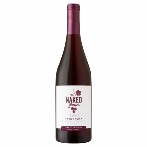 The Naked Grape Pinot Noir Red Wine 750ml Perspective: front