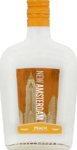 New Amsterdam Peach Flavored Vodka Perspective: front