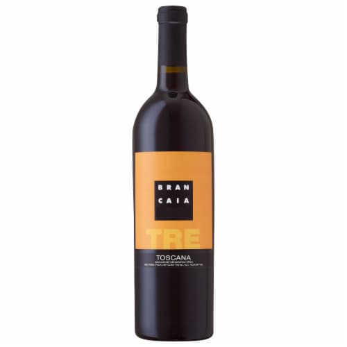 Brancaia Tre Red Blend Italian Red Wine Perspective: front