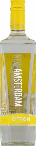 New Amsterdam Citron Flavored Vodka Perspective: front