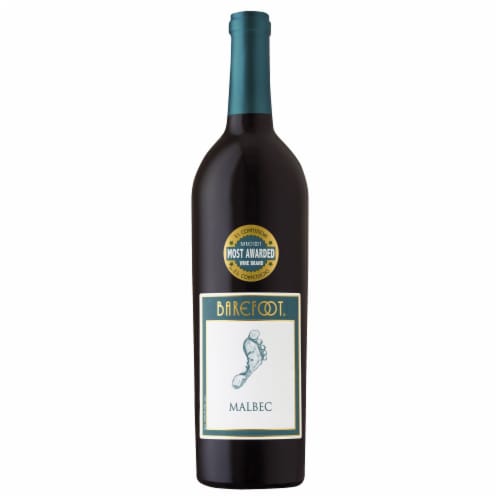 Barefoot Cellars Malbec California Red Wine Perspective: front