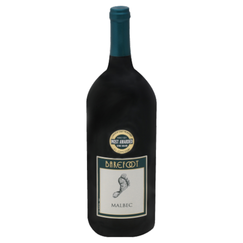 Barefoot Cellars Malbec Red Wine 1.5L Perspective: front