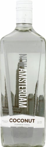 New Amsterdam Coconut Flavored Vodka Perspective: front