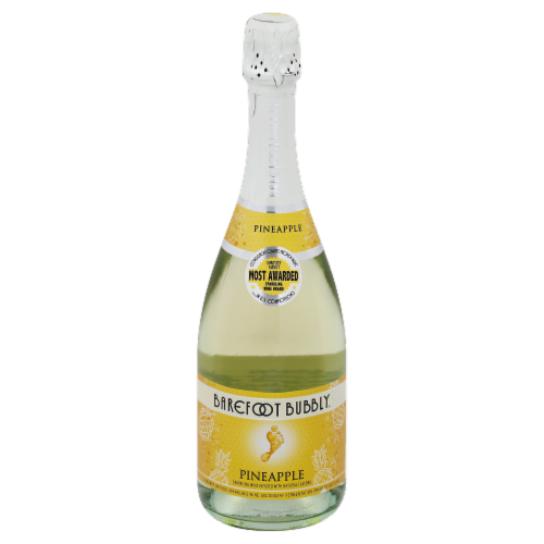 Barefoot Bubbly Pineapple Sparkling Wine 750ml Perspective: front