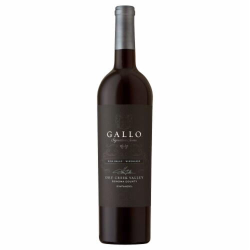 Gallo Family Vineyards Signature Series Sonoma County Zinfandel Perspective: front
