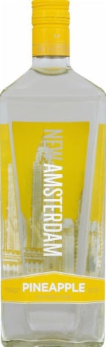 New Amsterdam Pineapple Flavored Vodka Perspective: front