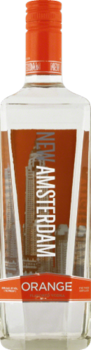 New Amsterdam Orange Flavored Vodka Perspective: front