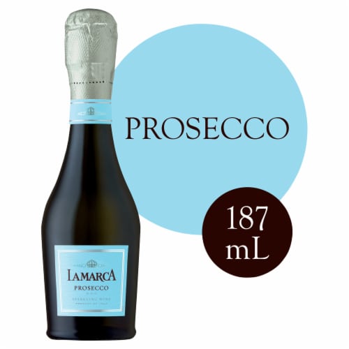 La Marca Prosecco Italian Sparkling Wine Perspective: front