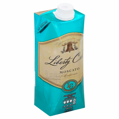 Liberty Creek Vineyards Moscato California White Wine Perspective: front