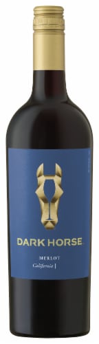 Dark Horse Merlot Red Wine Perspective: front