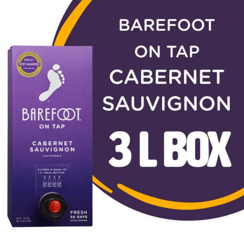 Barefoot® Cellars On Tap Cabernet Sauvignon Boxed Wine