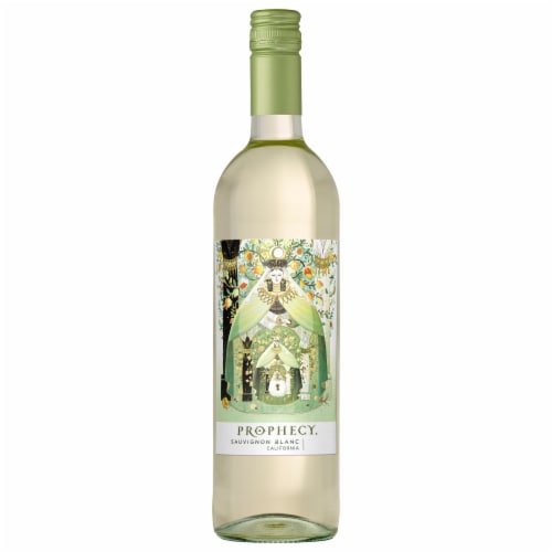 Prophecy® Sauvignon Blanc New Zealand White Wine Perspective: front