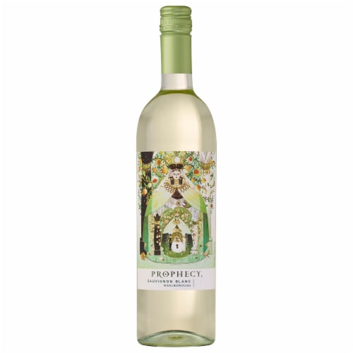 Prophecy® Sauvignon Blanc New Zealand White Wine Perspective: front